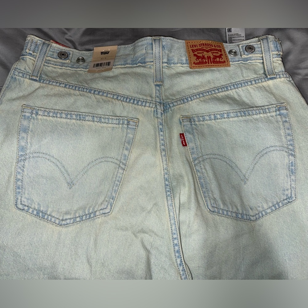 🌀 NWT Levi’s Women’s Cinch Baggy Jeans – On Blast – Size 30x31 - Picture 8 of 12
